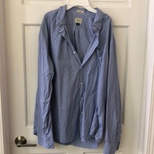 J.CREW mens XL slim fit button down
